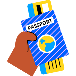 passaporto sticker