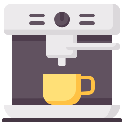 Coffee machine icon