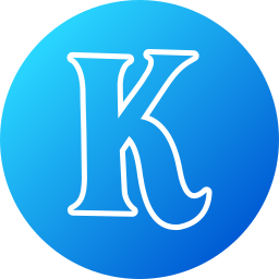 Letter k icon