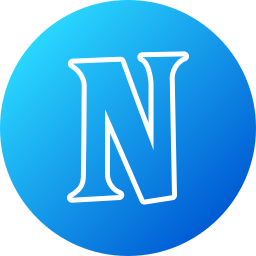 文字n icon