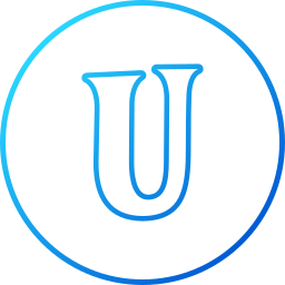 Letter u icon