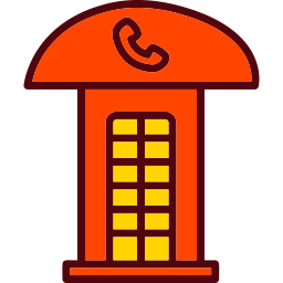 cabine téléphonique Icône