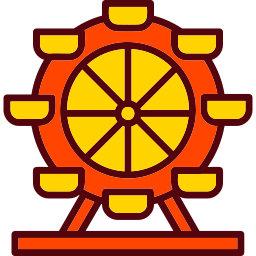 Ferris wheel icon