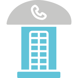 cabine téléphonique Icône