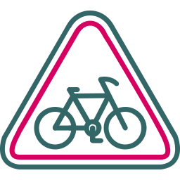 Road sign icon