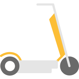 Kick scooter icon