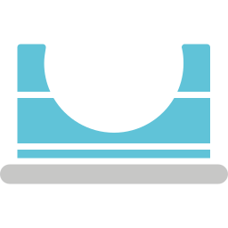 parque de patinaje icono