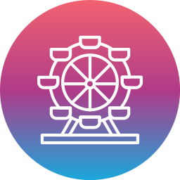 Ferris wheel icon