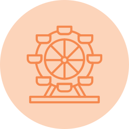 Ferris wheel icon