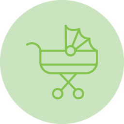 kinderwagen icon