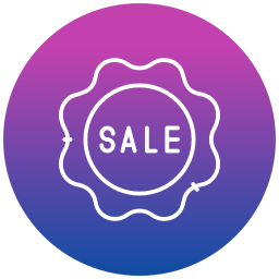 verkoop-badge icoon