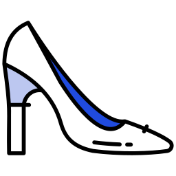 Heeled shoes icon
