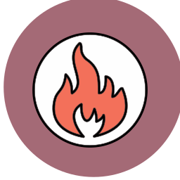 Flame icon