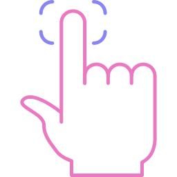 Отпечаток пальца иконка