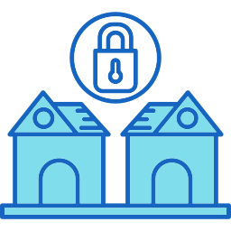 House lock icon