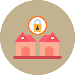 House lock icon