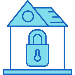 Home security icon