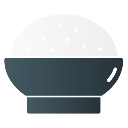 bol de arroz icono