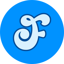 文字f icon