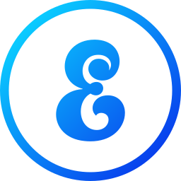 Letter e icon