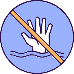 Warning sign icon