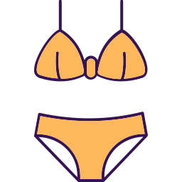 bikini sensuale icona