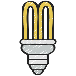 Eco bulb icon