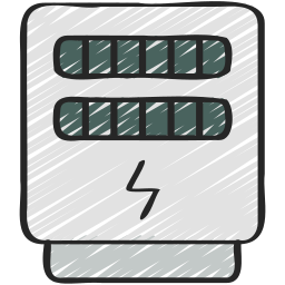elektriciteits meter icoon