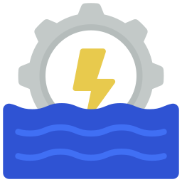 waterkrachtenergie icoon
