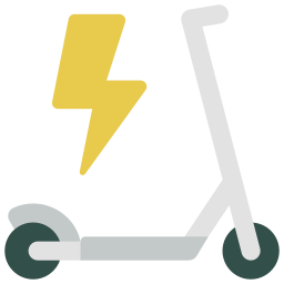 Электроскутер иконка