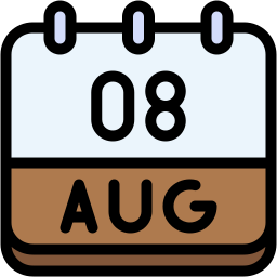 calendario mensual icono