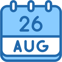 calendario mensual icono