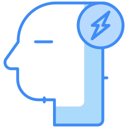 Brain power icon