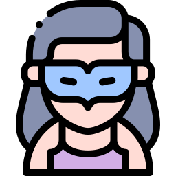 Anonymous woman icon