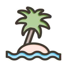 einsame insel icon