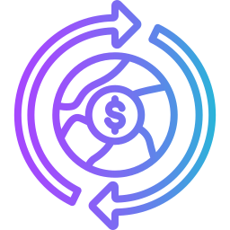 economía circular icono