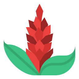 flor tropical icono