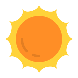 Sun icon