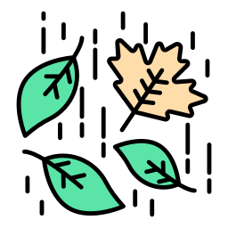 Wind blow icon