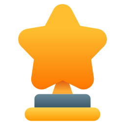 Trophy star icon