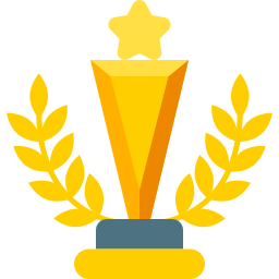 troféu estrela Ícone