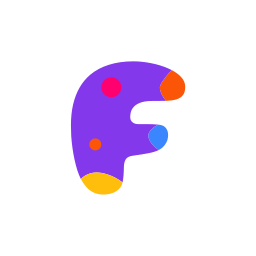 Letter f icon