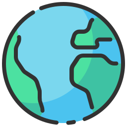 globo terrestre icona
