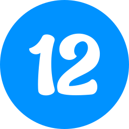 número 12 Ícone