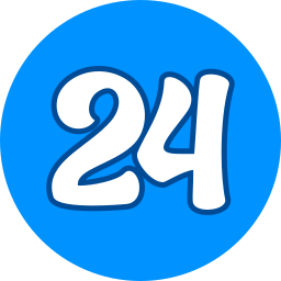 numero 24 icona
