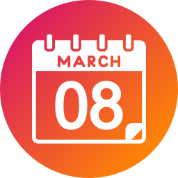 8 de marzo icono