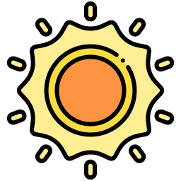 luz solar Ícone