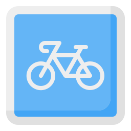 자전거 차선 icon