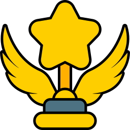 gwiazda trofeów ikona