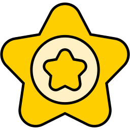 Star badge icon